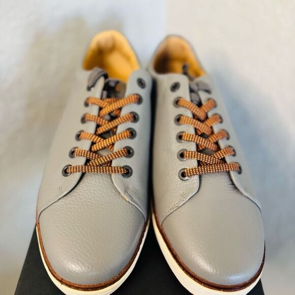 Royal Albartross PONTIAC V2 Spikeles Leather Welt Golf Shoe,‎ Size 11, Slate NWT - Picture 2 of 16